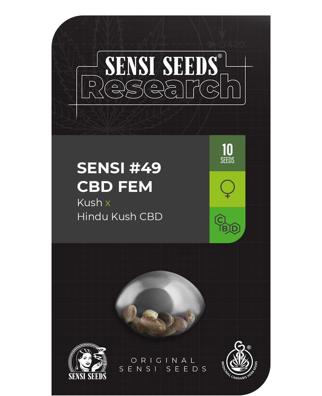 Sensi #49 CBD (von Sensi Seeds) :: Cannabis Sorten Infos